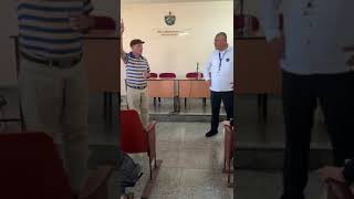 Un emotivo momento en la Universidad de Ciencias Pedagógicas "Enrique José Verona"!
