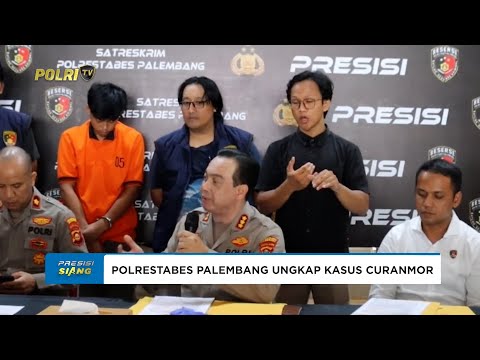 POLRESTABES PALEMBANG UNGKAP KASUS CURANMOR