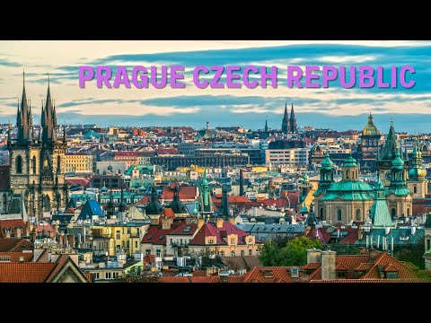 PRAGUE | CZECH REPUBLIC CITY PRAGUE DRONE TOUR | AERIAL VIEW | MOHIB VLOGS