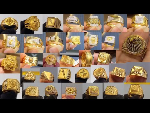 Latest Gold Rings Design For Men With Price l Gents Gold Rings l Latest diamond rings l Gents Rings.