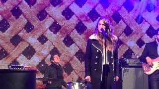Sara Bareilles Performs &quot;Door Number Three&quot; at Bloomingdales Holiday Window Unveiling