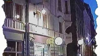 Sarajevo,downtown at night