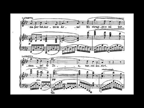 Puccini - O Mio Babbino Caro (piano accompaniment)