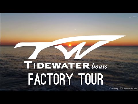 Tidewater Boats Full Factory Tour : See How the boats are made : Best Boats