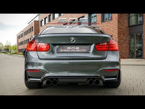 BMW M3 F80 - Alphamale Straight Pipes - EXTREM Sound! - LOUD START UP, EXHAUST & FLY BY