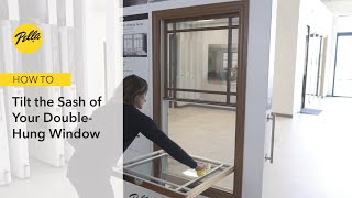 How to Clean Pella Double-Hung Windows