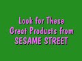 Look For These Great Products From Sesame Street Logo Bumper