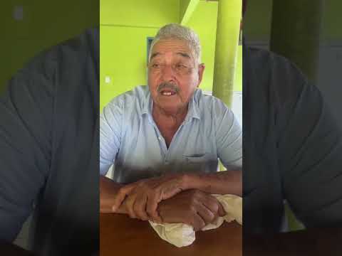 Vice prefeito de Buriti do Tocantins, falando sobre o campeonato de pedal