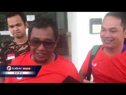 PLT GUBERNUR KALTENG SPARRING BERSAMA PTSMI MURA