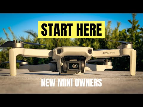 MAVIC MINI PREFLIGHT SETUP (first time) 🔴 DJI MAVIC MINI FULL BEGINNERS GUIDE (1:2) 🔴