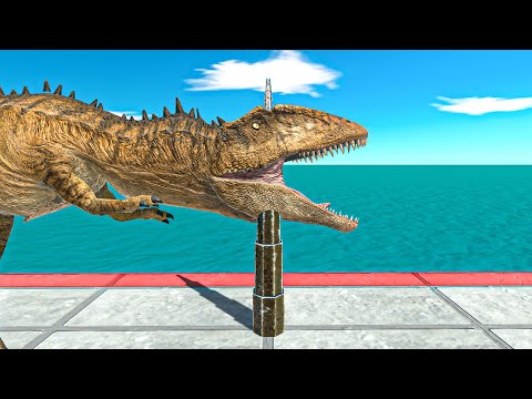Who Can Avoid Giant Spike and Reach The Evolution Gate - Animal Revolt Battle Simulator