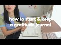 how to gratitude journal | 4 gratitude journaling tips & how i practice gratitude in my bujo
