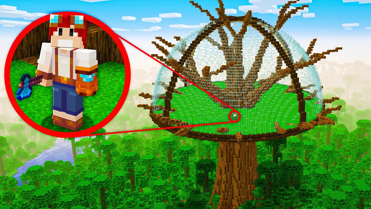 FINALMENTE A CÚPULA COLOSSAL - Minecraft Absurdo