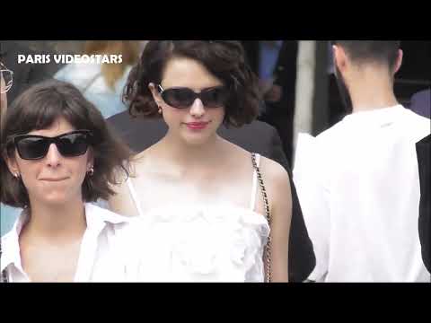 Margaret Qualley @ Paris Fashion Week 4 july 2023 show Chanel Haute Couture