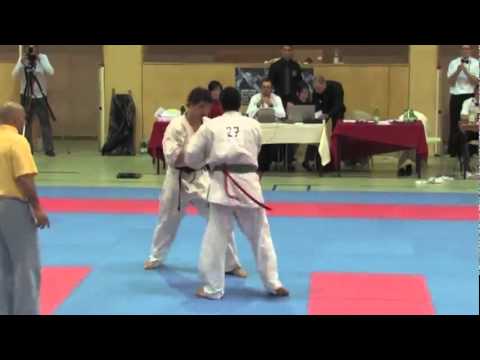 Akon vs. Emanuel Lebo - VIENNA OPEN - Erstes offenes internationales Kyokushin-Kan Karate Turnier