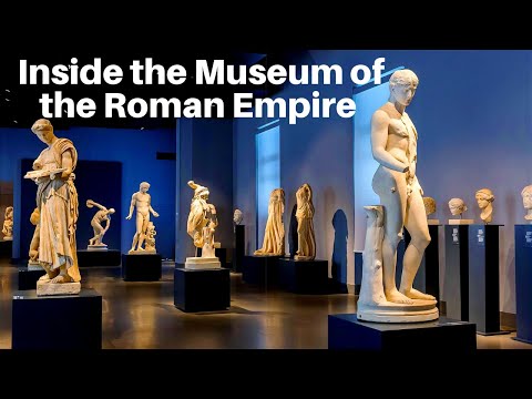 Roma Itália, dentro do Museu Arqueológico da Roma Antiga