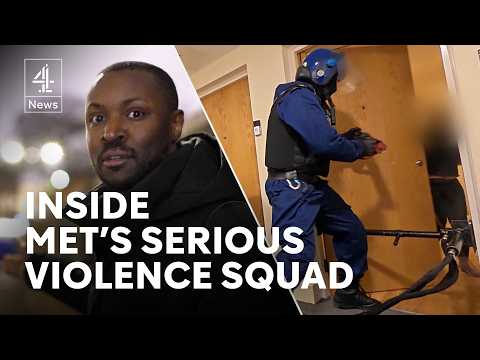 On the ground with London police serious violence squad