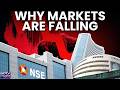 Sensex Crashes 800 Points Nifty Down 300 Points Why Are Markets Falling