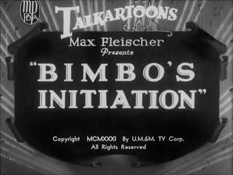 Bimbo's Initiation (1931) Opening and Closing