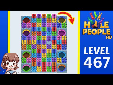 Hole People Level 467 Solution Walkthrough