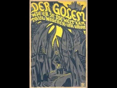 The Golem: How He Came into the World 1920 PAGU German Film Horror
