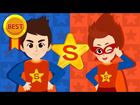 Superhero Family Songs +more 40M | Papa, Mama, Big Brother | BEST Nursery Rhymes for Kids ★TidiKids