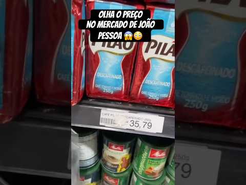 Ficamos assustados com os preços em João Pessoa… 😱 #joaopessoa #nordeste #paraiba #mercado #viagem