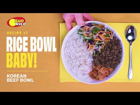 Easy, Quick & Delicious Korean Beef Bowl & Vegetarian Option Recipe