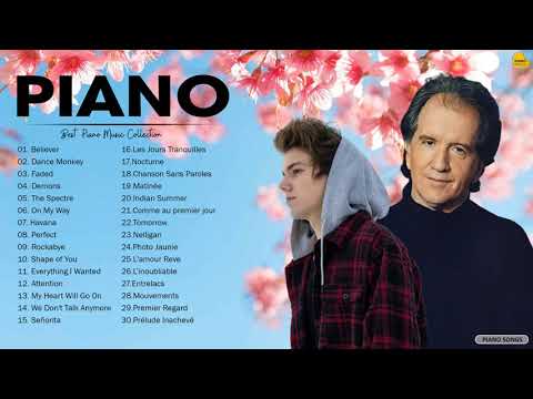 Peter Buka & Andre Gagnon Best Piano Music Collection - Piano Cover Pop Songs , Romantic Piano