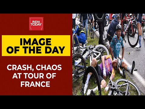 Crash, Chaos At Tour Of France | Image Of The Day