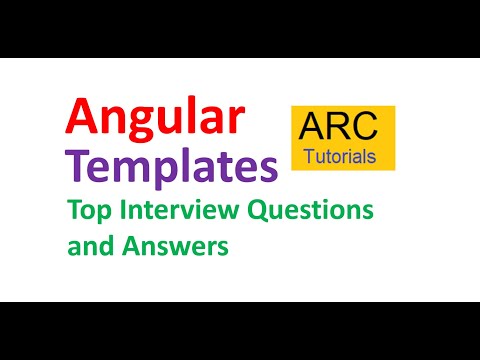 Angular Templates Interview Questions and Answers 2020 | Part 3