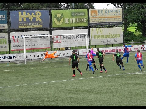 Eerste helft VVA Achterberg - VV Veenendaal