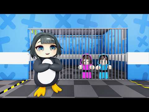 Popo Dan Mimi Diselamatkan Yuta Mio Kabur Dari Penjara Barry Gugu Gaga || ROBLOX