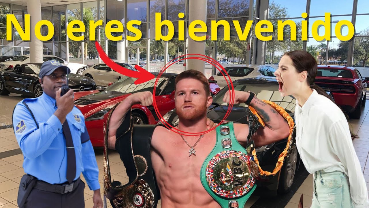 CANELO ÁLVAREZ es EXPULSADO por el gerente de una concesionaria de lujo sin saber que es el dueño