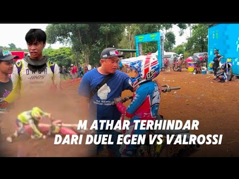 Ketemu lagi! M athar23 Dan Egen Xavier di mx125 Montana mx! Valrossi berikan tekanan kepada egen