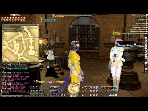 Final Fantasy XIV - 45 & 50 Goldsmith Quests