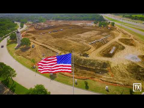 Construction Site via Drone