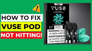 How to fix Vuse pod not hitting