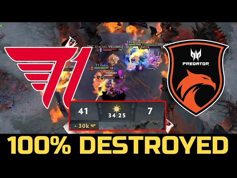 TNC VS T1 GAME 1 - 100% OUTPLAYED AND DESTROYED DPC SEA 2022 TOUR 1 DIVISION 1