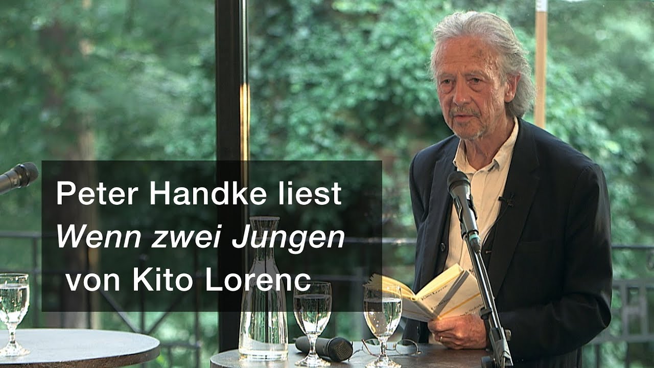 Peter Handke liest <I>Wenn zwei Jungen</I> von Kito Lorenc