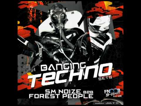 BANGING TECHNO sets :: 008 -- SM Noize b2b with Forest People