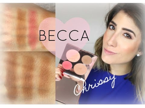 BECCA x Chrissy | ¿Clones? ¿parecidos? | REVIEW + DEMO | ¿Merece la pena?