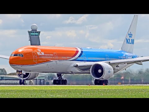 37 MINUTES OF HEAVY AIRCRAFT TAKE OFFS | B747, A380, B777 | Amsterdam Schiphol Spotting