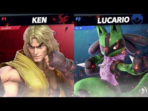 Hermiston Hitstun 3 - Dr. W (Richter, Lucario) vs Break2k (Ken) - Winners Round 1