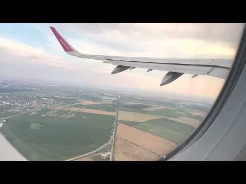 Wizzair Airbus A321NEO HA-LVC Take-off From Bucharest