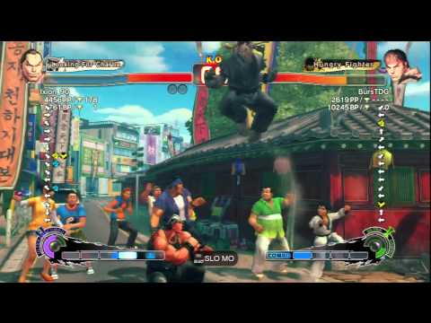 Ixion_90 (Dan) Vs BursTDG (Ryu) SSF4 AE Ranked Matches - PSN