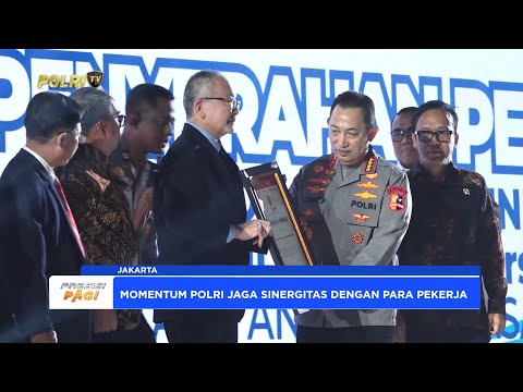 KAPOLRI TERIMA PENGHARGAAN DARI ITUC
