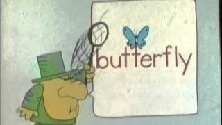 Sesame Street - Speech Balloon - B for Butterfly