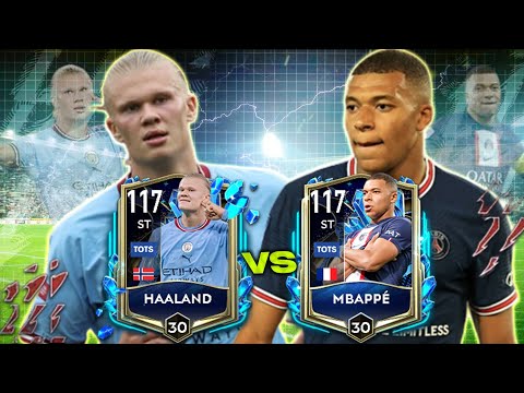 TOTS HAALAND vs TOTS MBAPPE - Who's the better ST in Fifa Mobile 23 ?