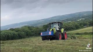 Mcf agri services with Rake at Kidwelly